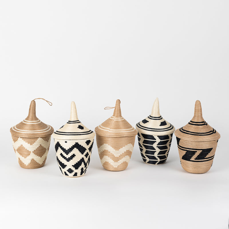 Sisal Peace Basket in Boutique Clover