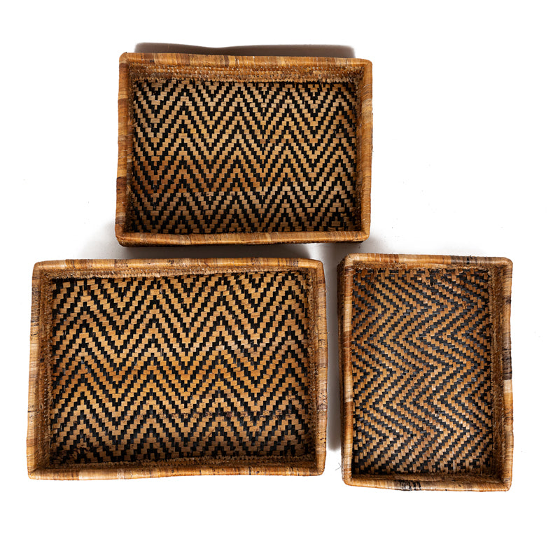 Banana Leaf Nesting Trays