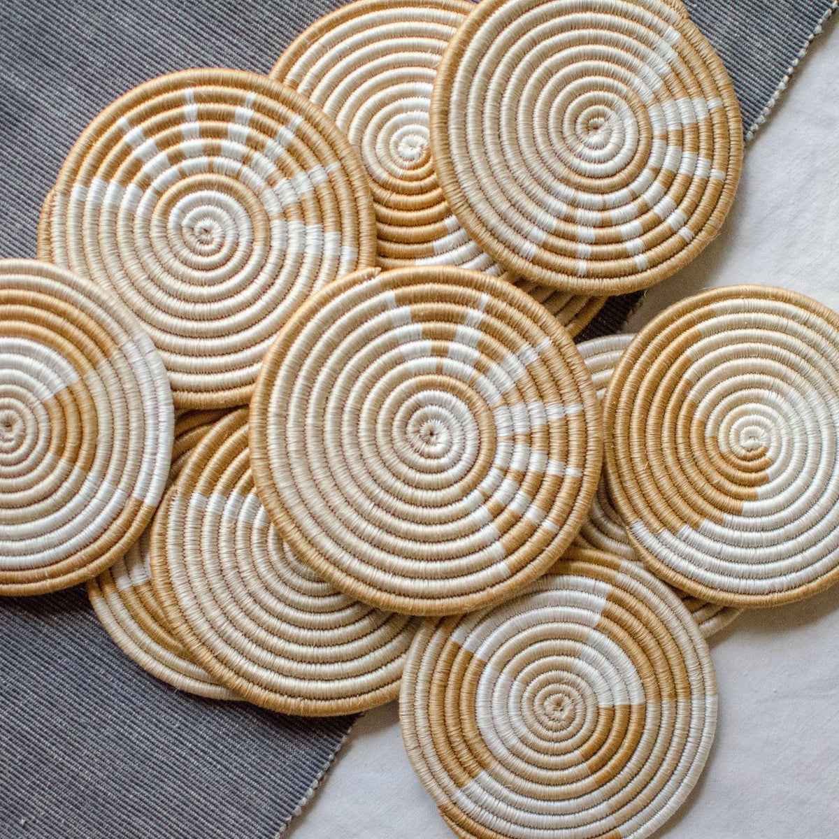 Hand Woven Sisal Coasters