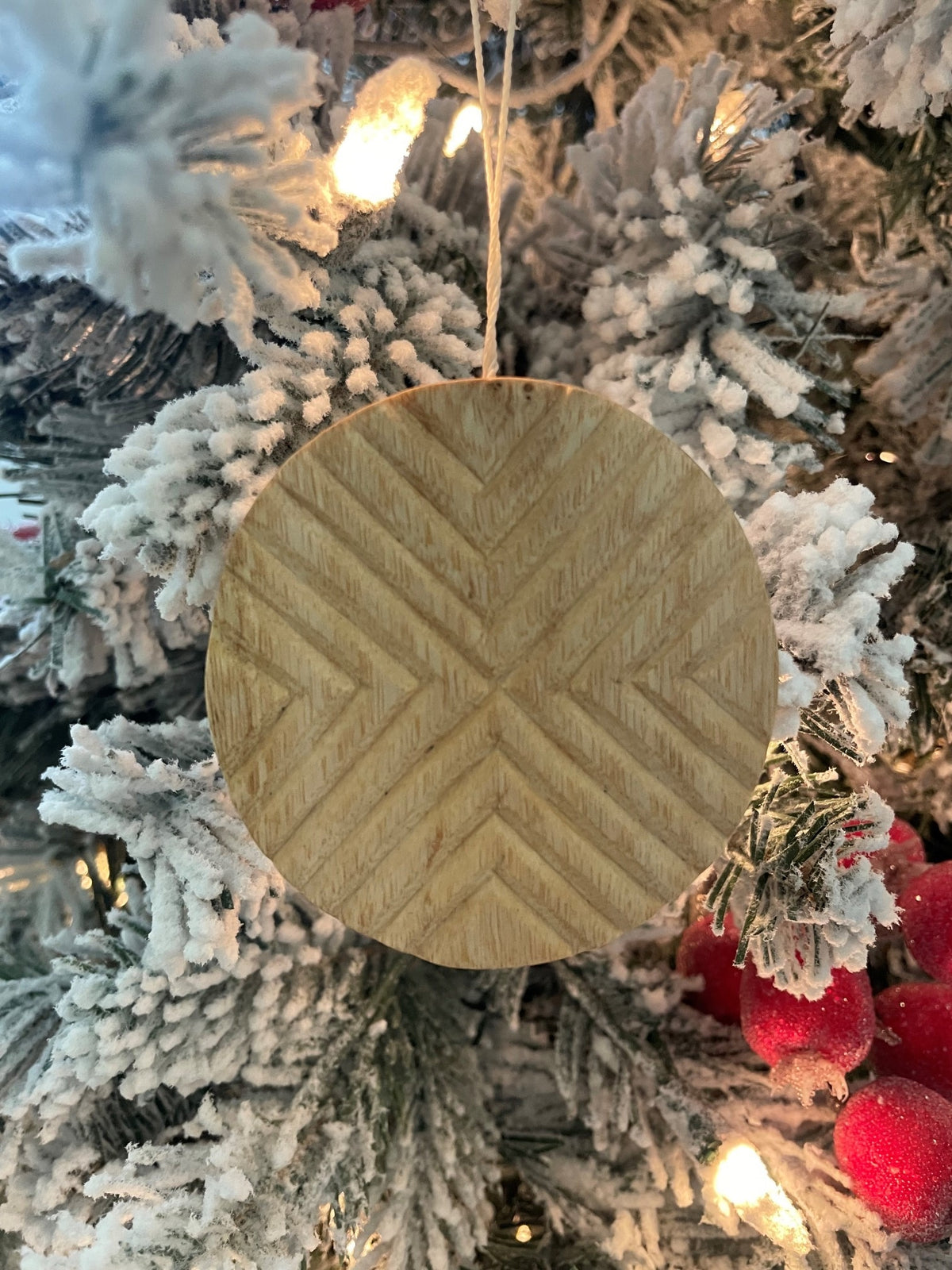 message tag ornament