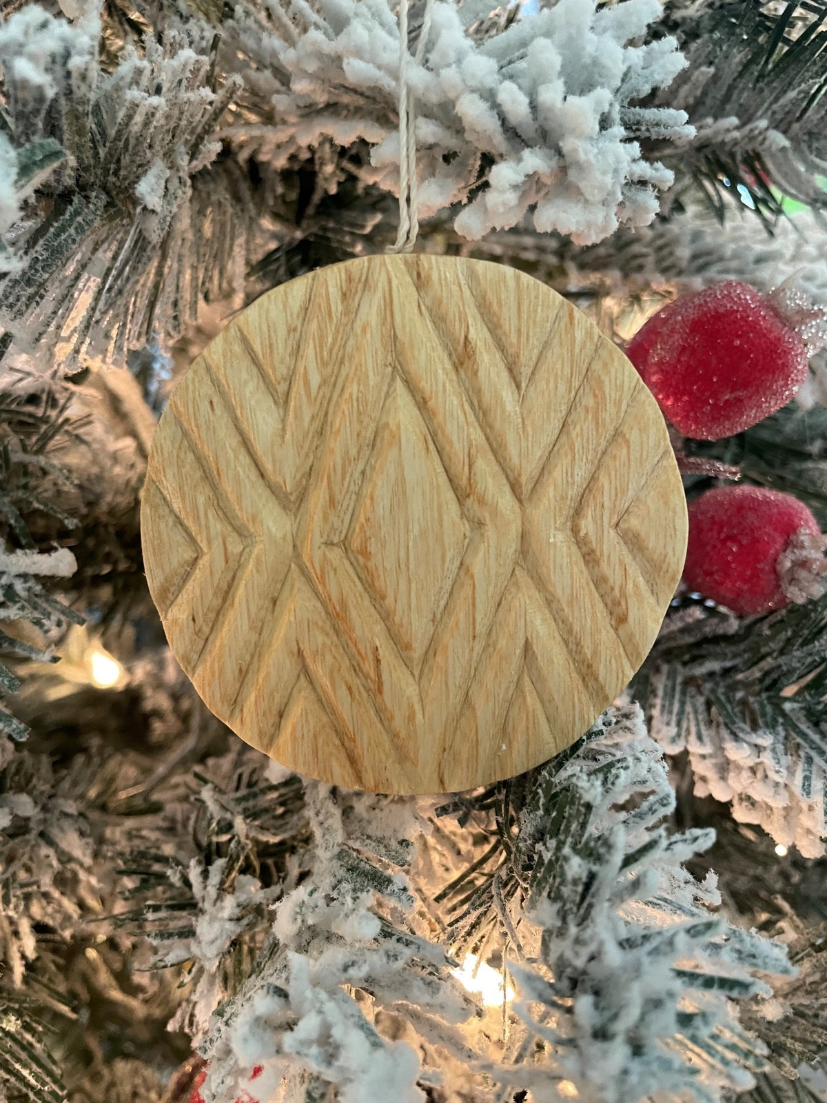 message tag ornament