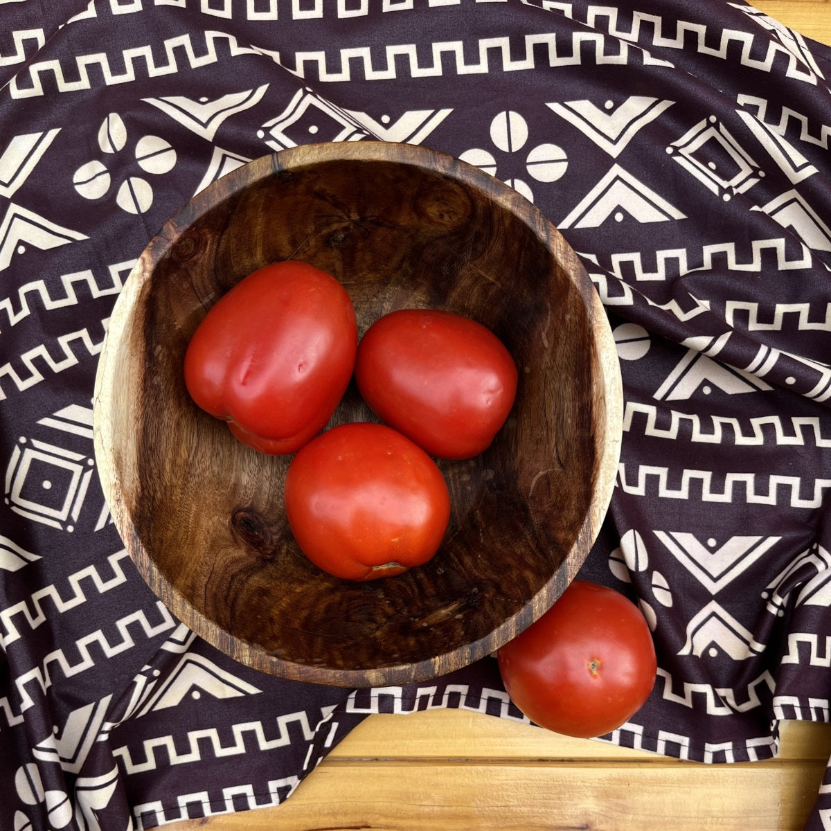 Hand Carved Drew Nesting Bowls- Acacia Wood