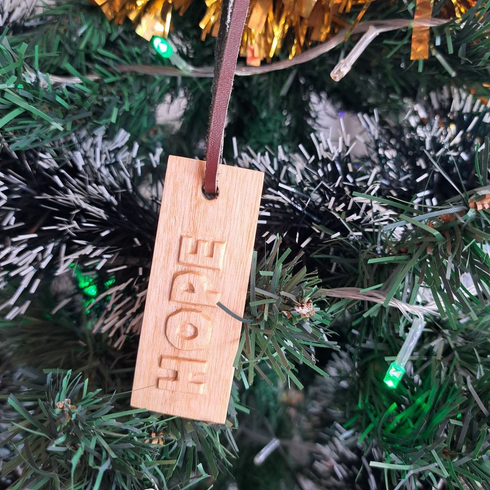 Message Tag Ornaments