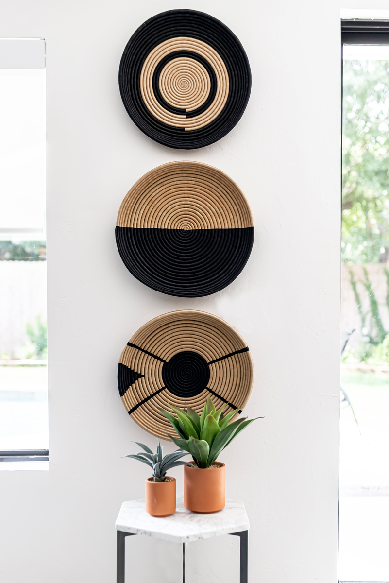 Modern Neutral Woven Wall Hanging - Revolve
