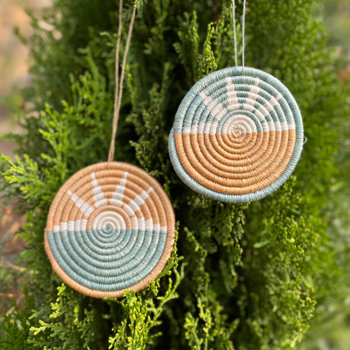 Zubita Ornament- Teal Sea & Sky