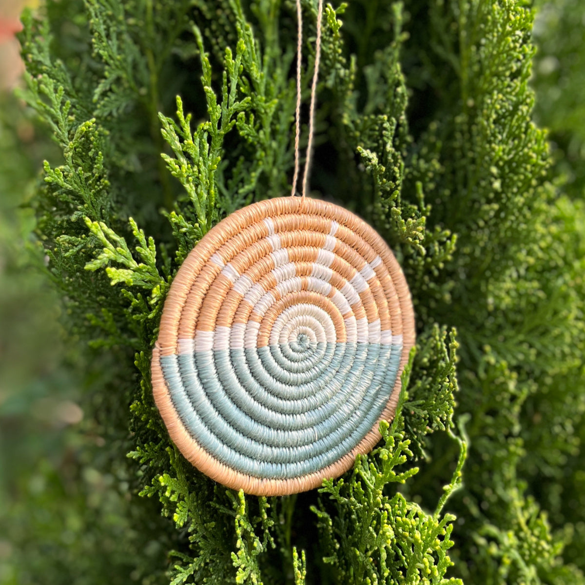 Zubita Ornament- Teal Sea & Sky