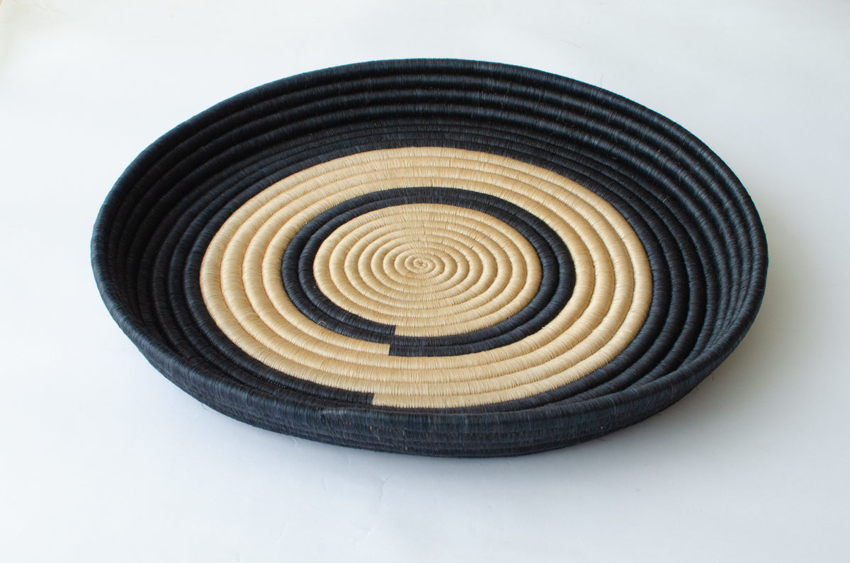 Modern Neutral Woven Wall Hanging - Revolve
