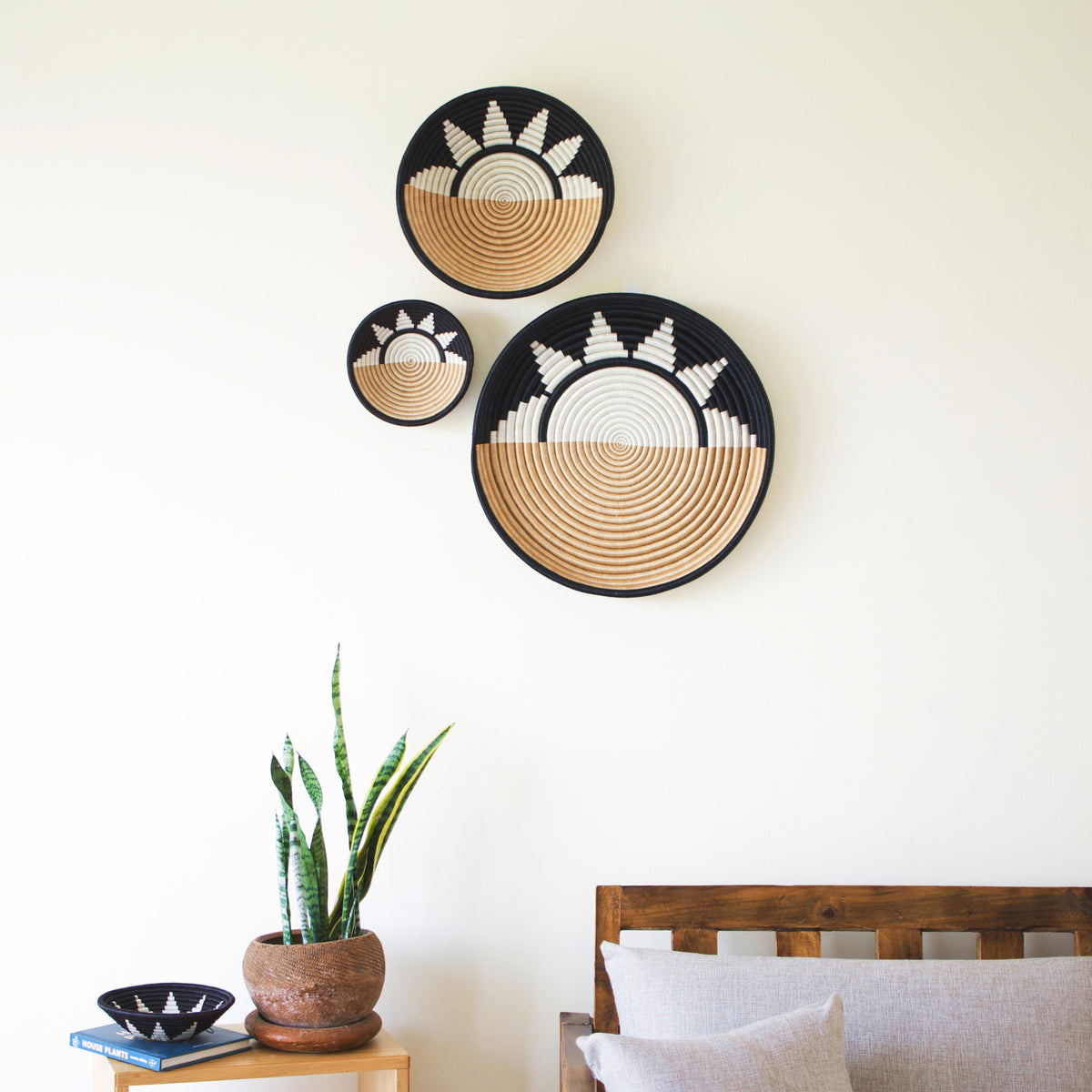 Zubita set of 3 black