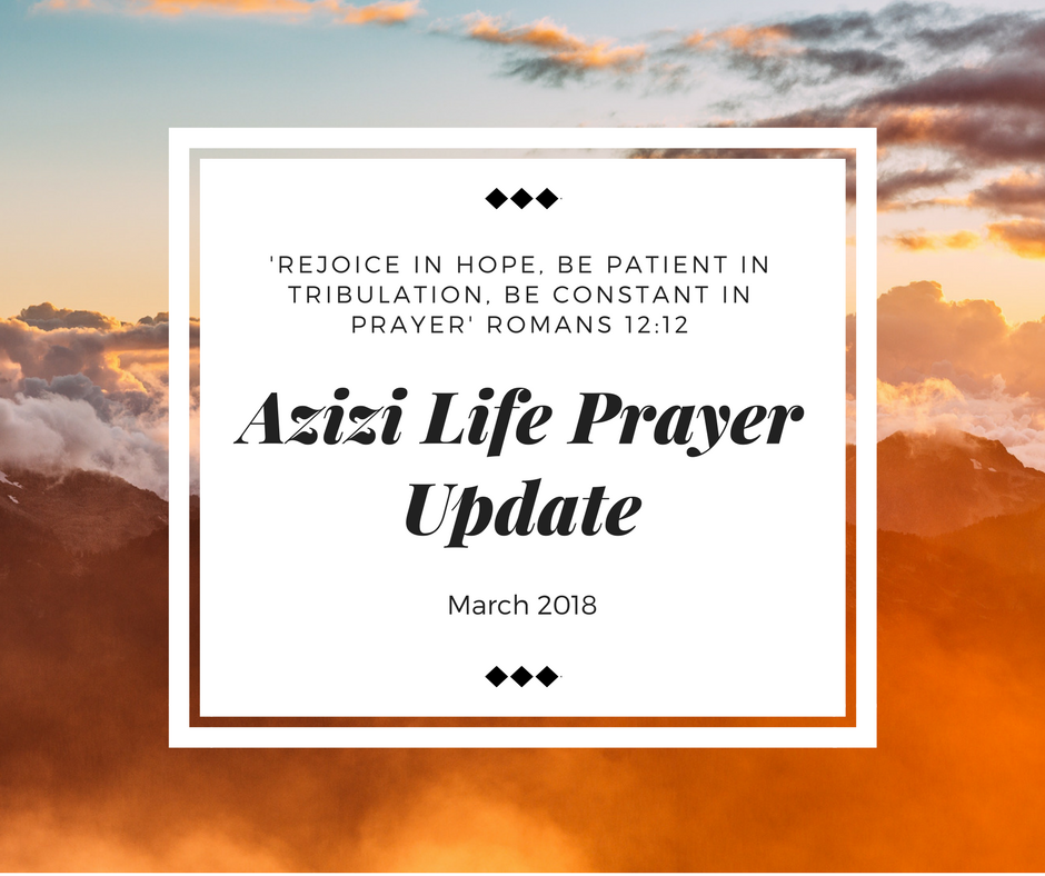 Prayer Update March 2018