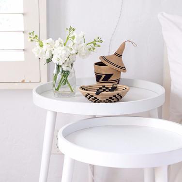 3 Ways to Style a Simple Nightstand