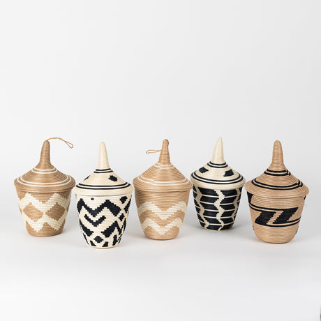 Sisal Peace Basket in Boutique Clover