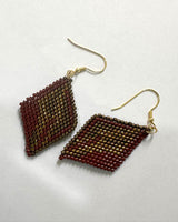 Abstract Diamond Earrings