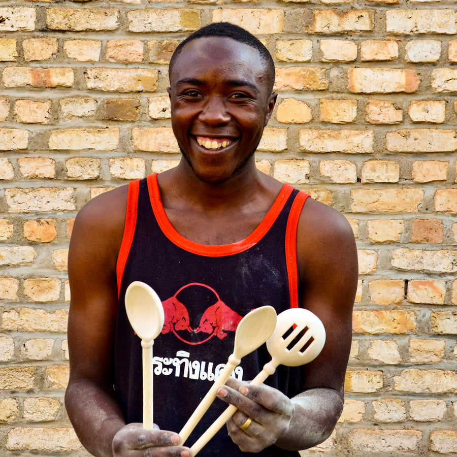 artisan with spoons