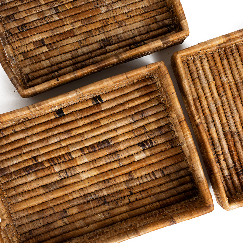 Banana Leaf Nesting Trays