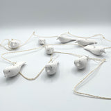 Hand-Carved Little Bird Garland