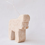 Hand-Carved Animal Ornament