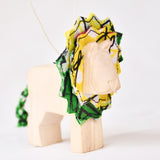 Hand-Carved Animal Ornament