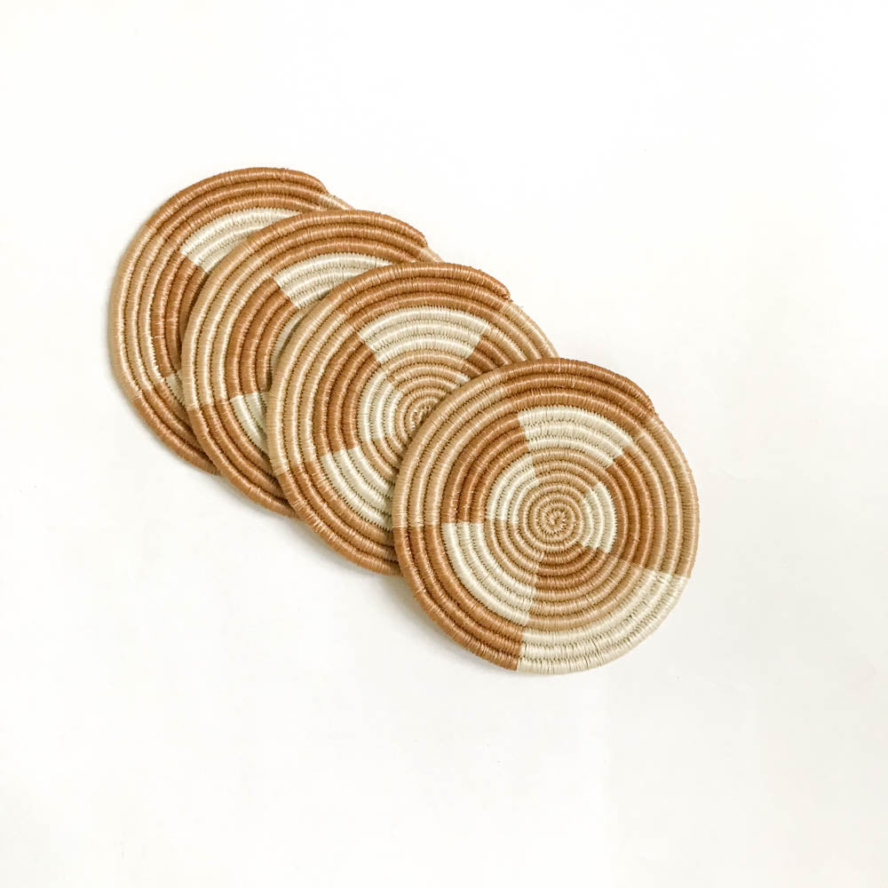 Hand Woven Sisal Coasters
