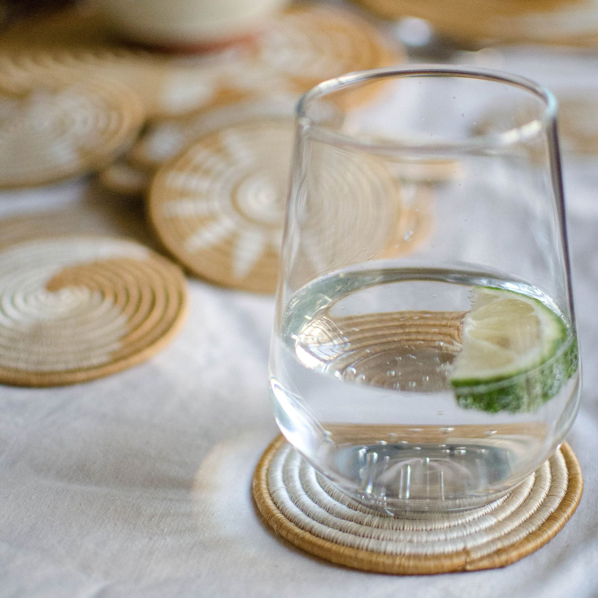 Hand Woven Sisal Coasters