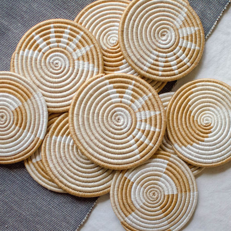 Hand Woven Sisal Coasters