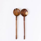 Hand Carved Wooden Spoon - Donna Jean Serving Spoons