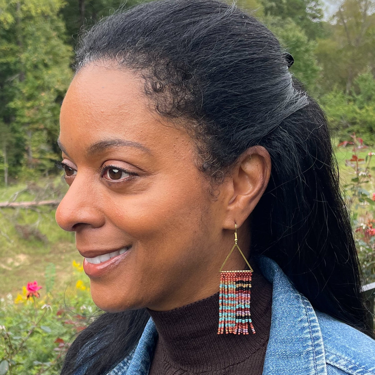 Fancy Fringe Earrings
