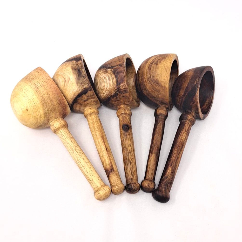 Hand Carved Wooden Spoon - Gentry Coffee Scoop