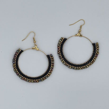 Gilded Hoop earrings