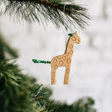 Hand-Carved Animal Ornament