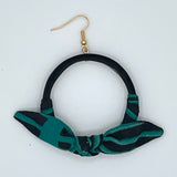 wrapped Horn Earrings