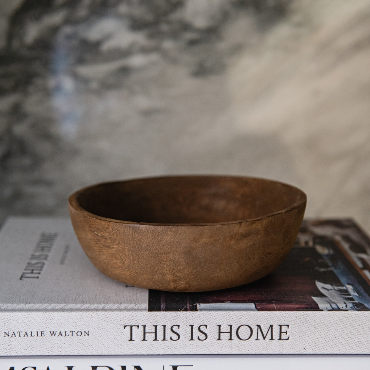 Hand Carved 6" Elube Bowl