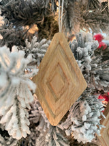 Lines & Legacy Diamond Ornament