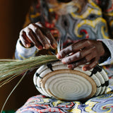 Bariku - Black &amp; Tea Woven Bowls