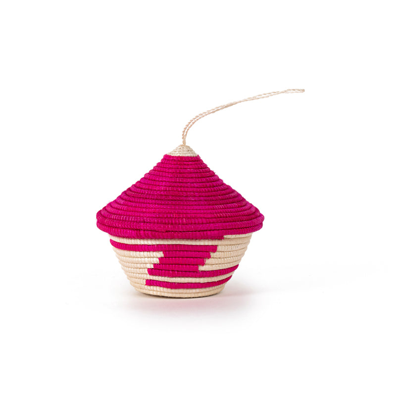Miniature Basket Ornament - New Design