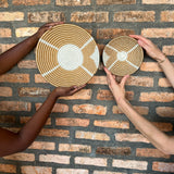 Modern Pearl Woven Bowls - Daybreak