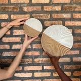 Modern Pearl Woven Bowls - Great Divide