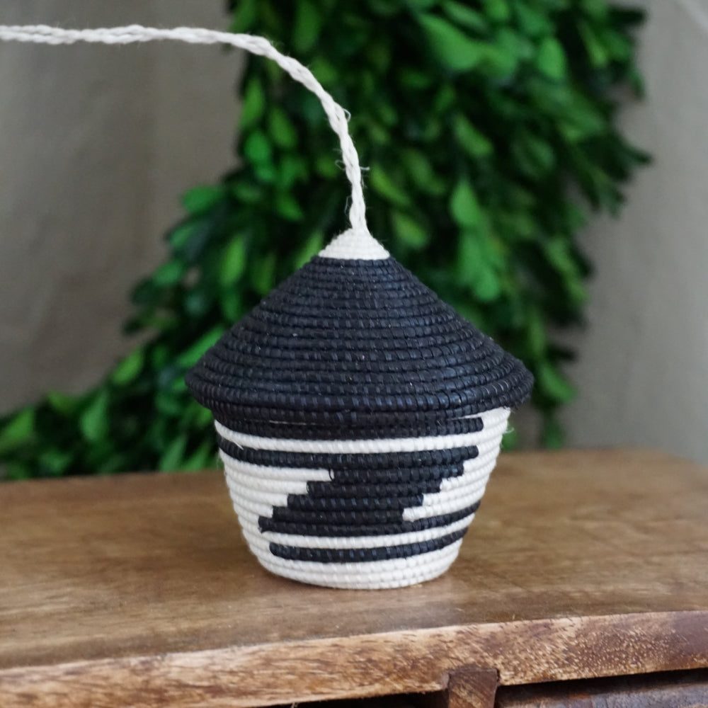 Miniature Basket Ornament - New Design