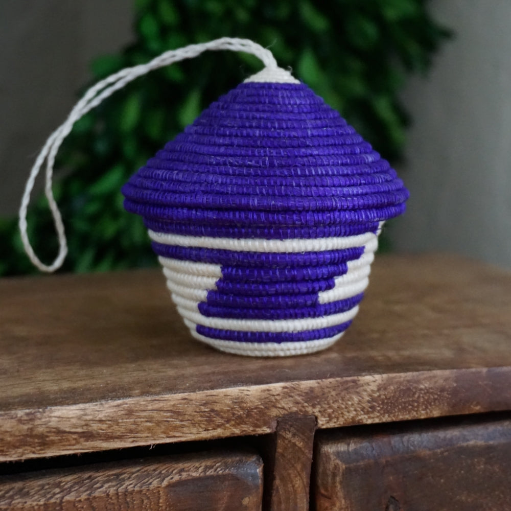Miniature Basket Ornament - New Design