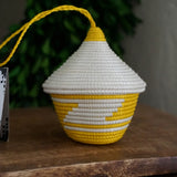 Miniature Basket Ornament - New Design