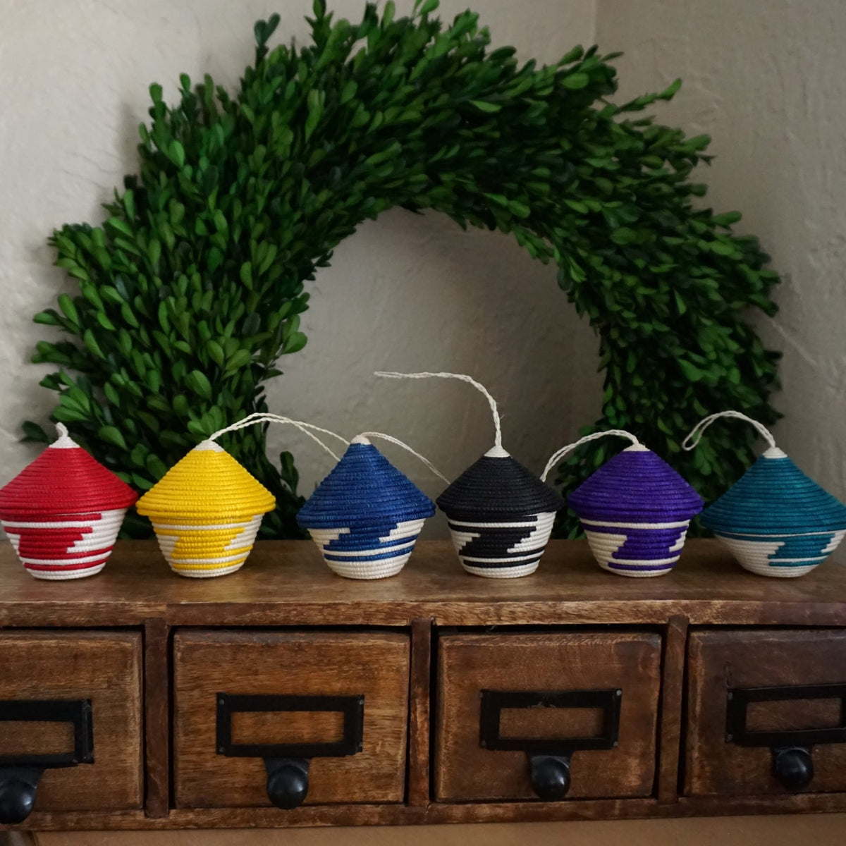 Miniature Basket Ornament - New Design