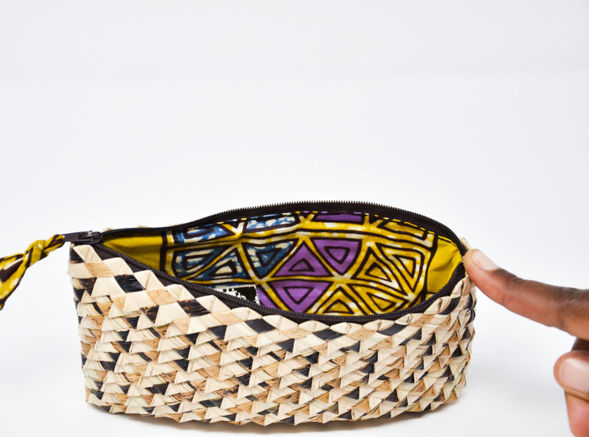 Palm Leaf Phone Purse