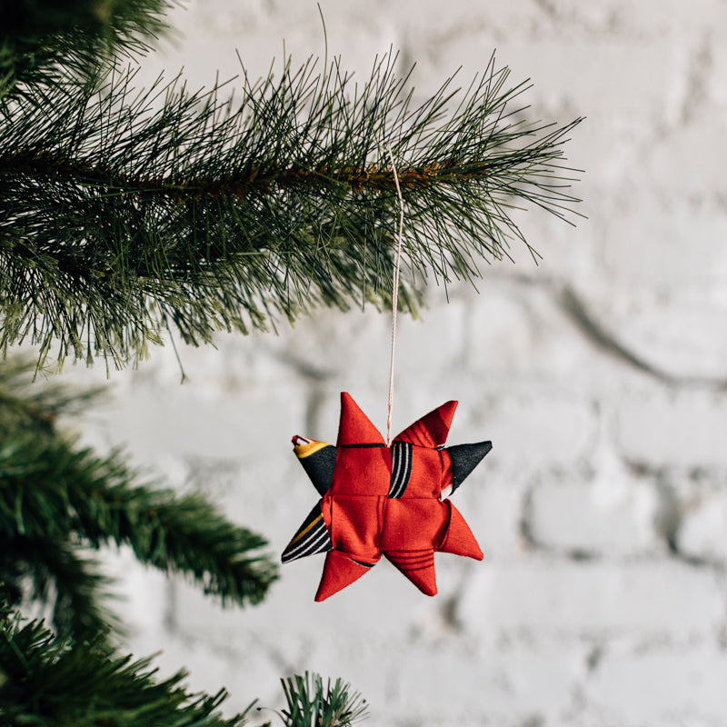 Fabric Star Ornament