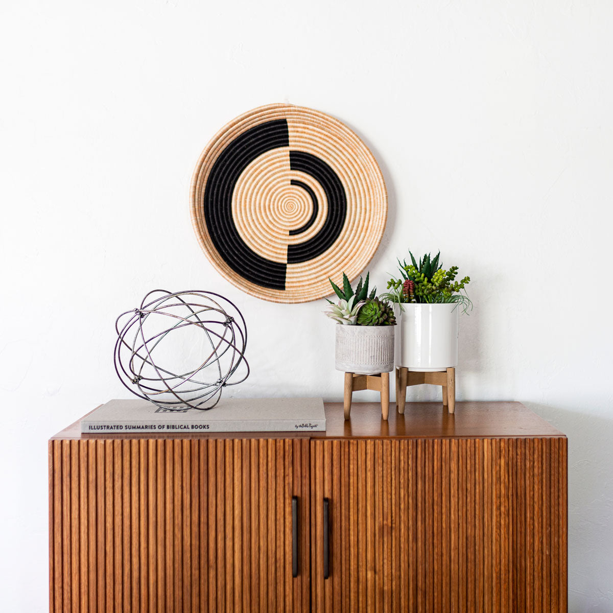 Modern Brights Woven Wall Hanging - Trio Blush