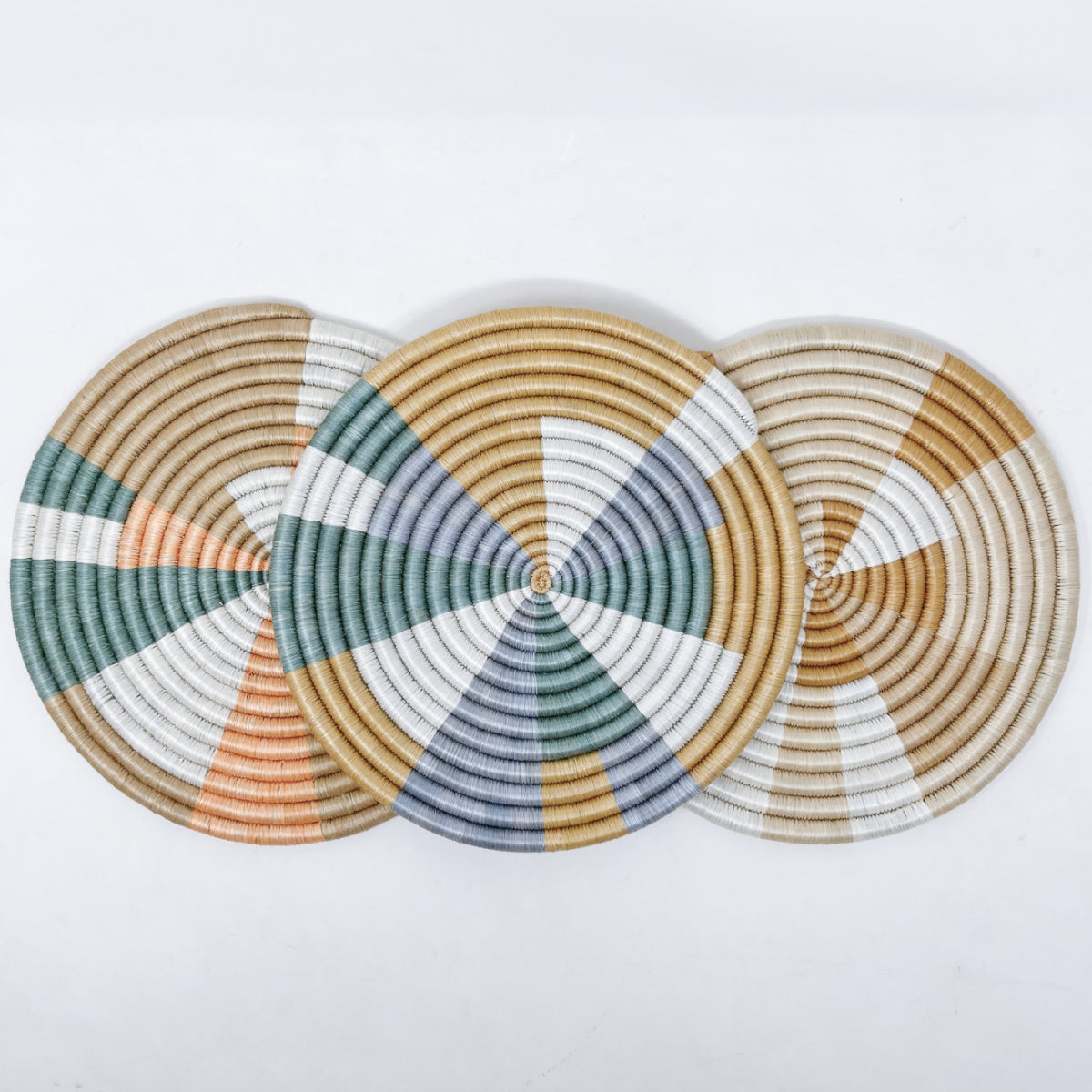 Hand Woven Trivets - Prism