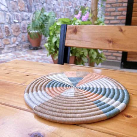 Hand Woven Trivets - Prism