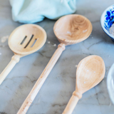 Hand Carved Wooden Spoon - Mixing Set