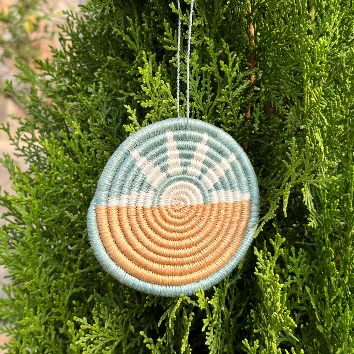 Zubita Ornament- Teal Sea & Sky