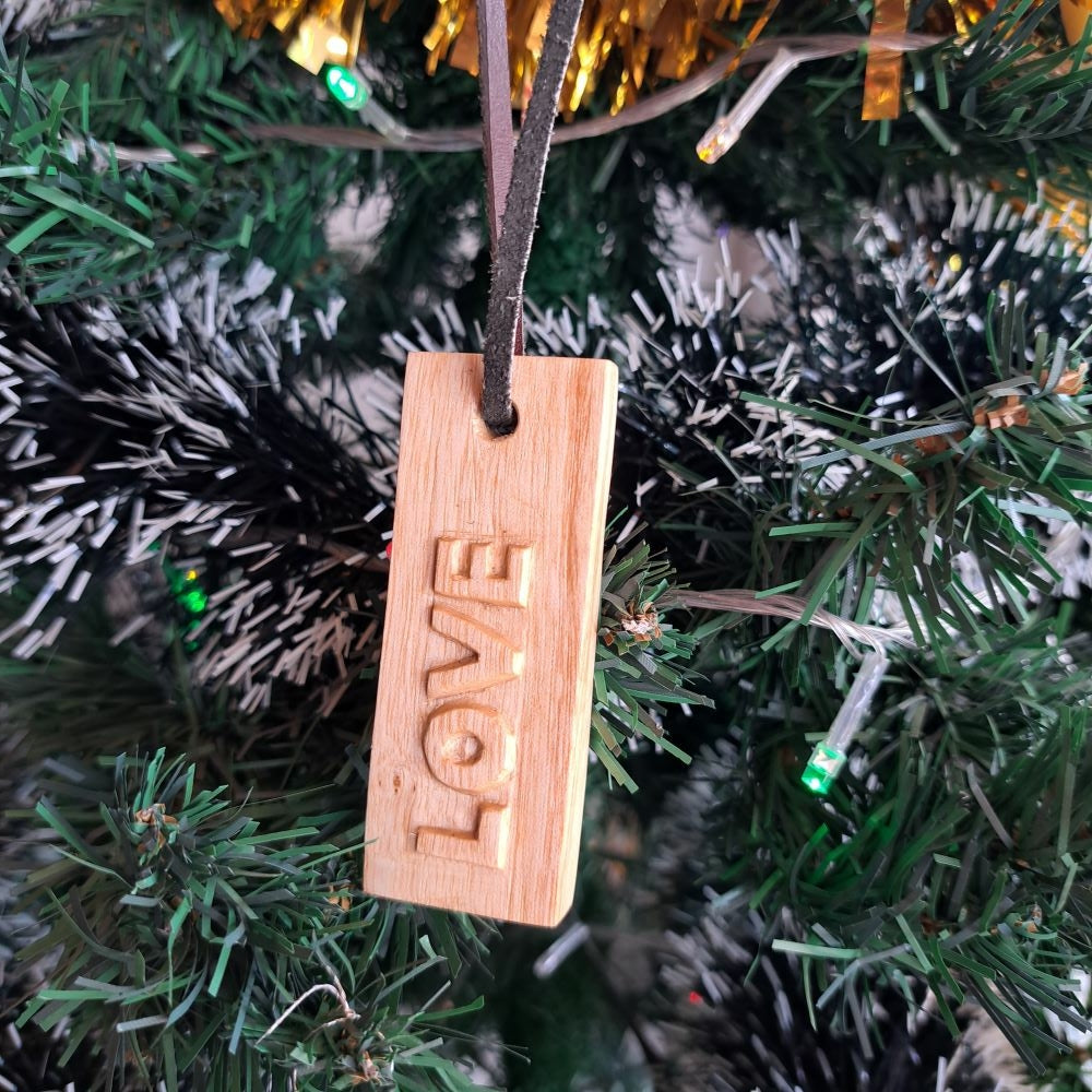 Message Tag Ornaments