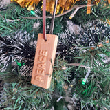 Message Tag Ornaments