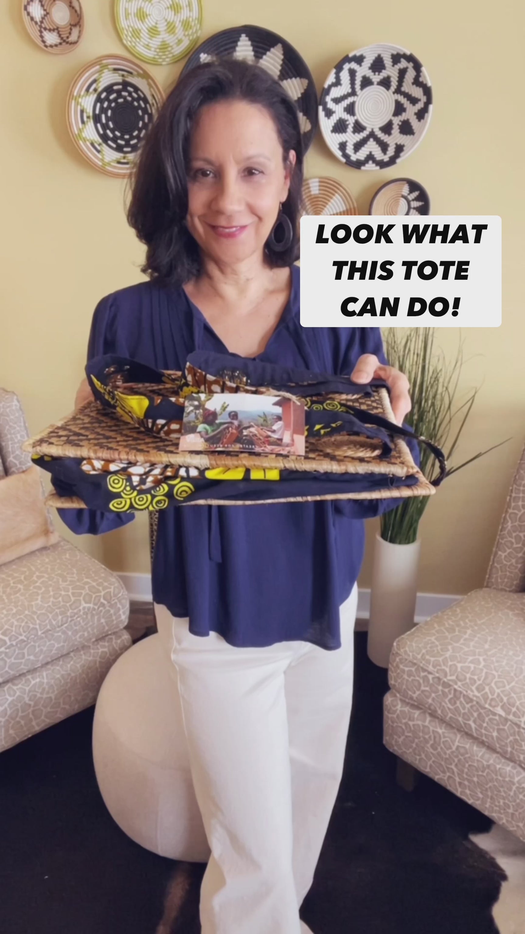 Banana Panel Pop Up Tote Video